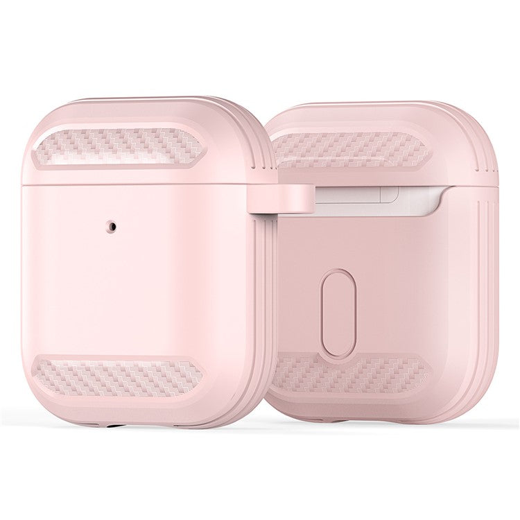 DUX DUCIS PECB Series for Apple AirPods with Charging Case (2016) / (2019) / AirPods with Wireless Charging Case (2019) TPU Case - Pink