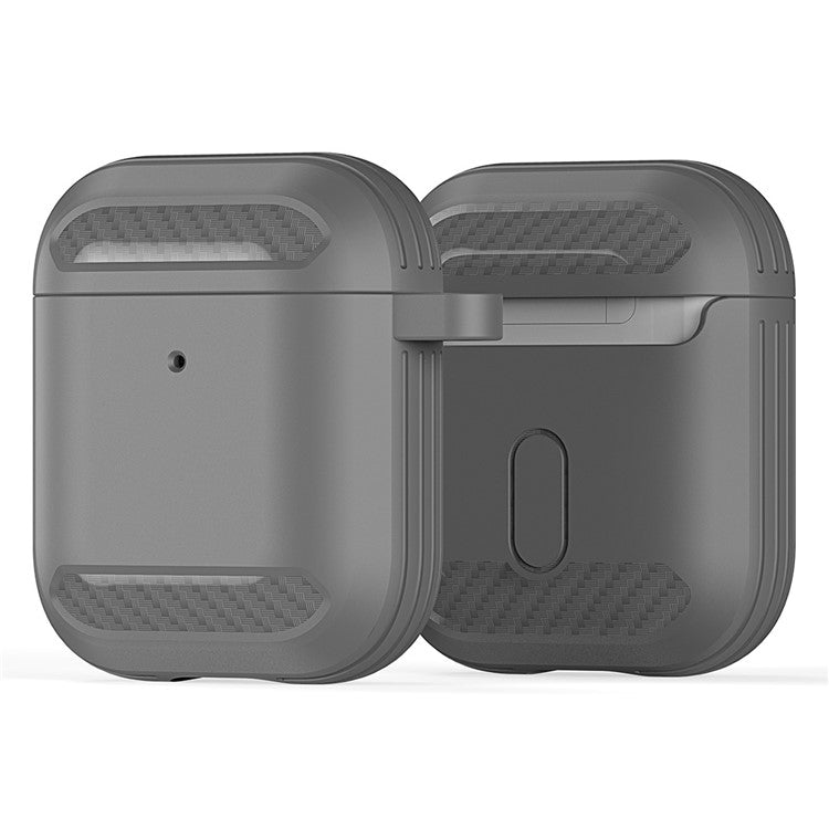 DUX DUCIS PECB Series for Apple AirPods with Charging Case (2016) / (2019) / AirPods with Wireless Charging Case (2019) TPU Case - Grey