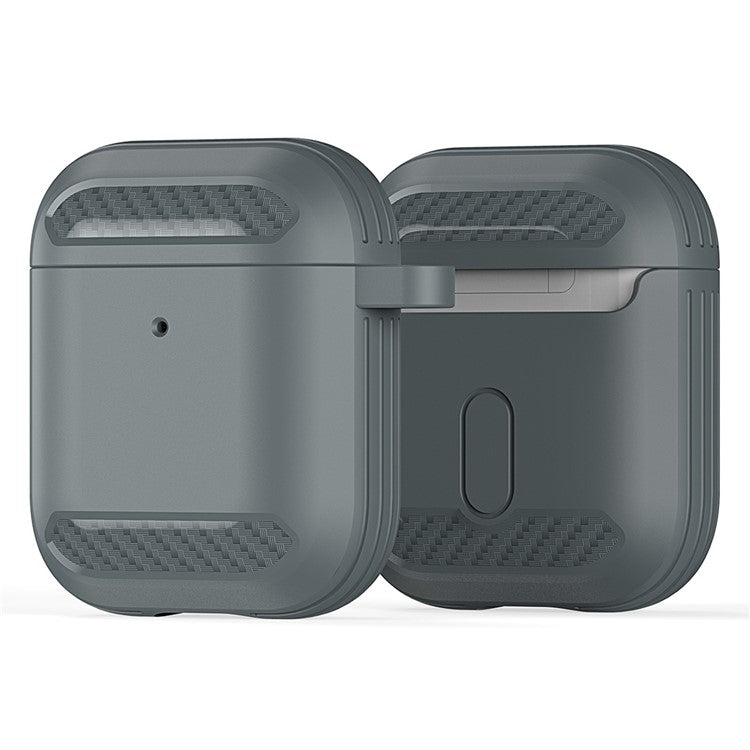 DUX DUCIS PECB Series for Apple AirPods with Charging Case (2016) / (2019) / AirPods with Wireless Charging Case (2019) TPU Case - Green