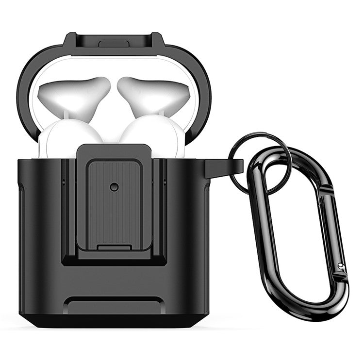 DUX DUCIS PECH Series Protective Case for Apple AirPods with Charging Case (2016) / (2019) / AirPods with Wireless Charging Case (2019) - Black