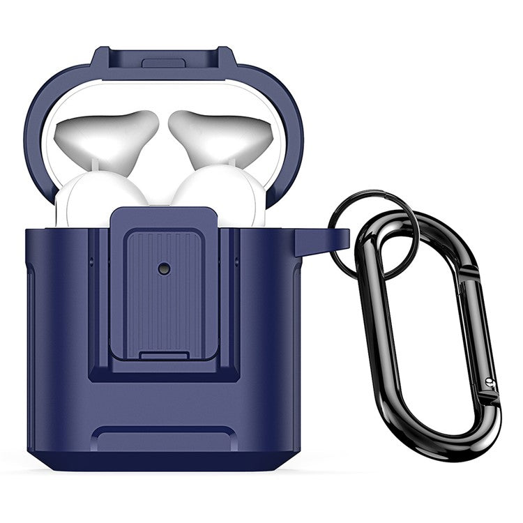 DUX DUCIS PECH Series Protective Case for Apple AirPods with Charging Case (2016) / (2019) / AirPods with Wireless Charging Case (2019) - Sapphire