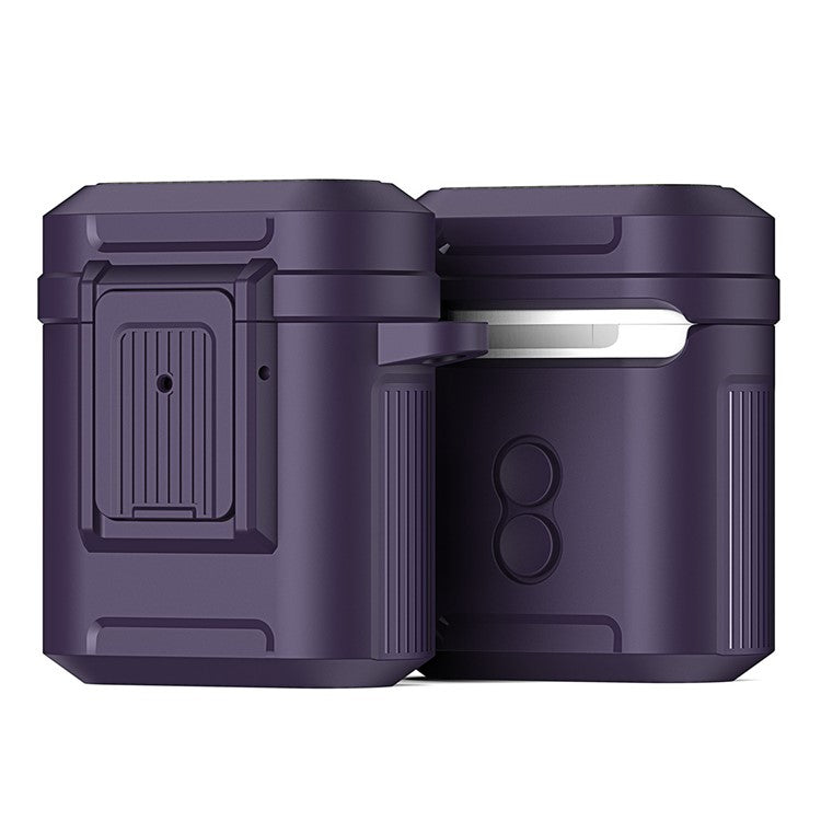 DUX DUCIS PECH Series Protective Case for Apple AirPods with Charging Case (2016) / (2019) / AirPods with Wireless Charging Case (2019) - Purple