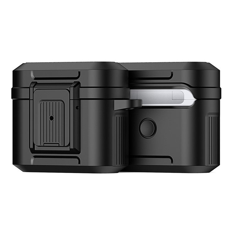 DUX DUCIS PECH Series for Apple AirPods 3 Protective Case Dust-proof Shell with Keychain - Black