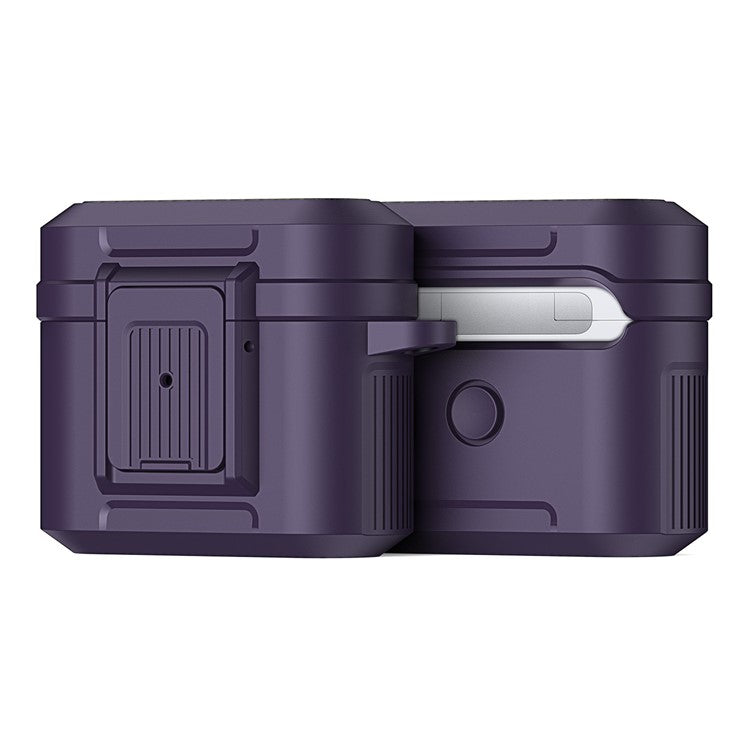 DUX DUCIS PECH Series for Apple AirPods 3 Protective Case Dust-proof Shell with Keychain - Purple