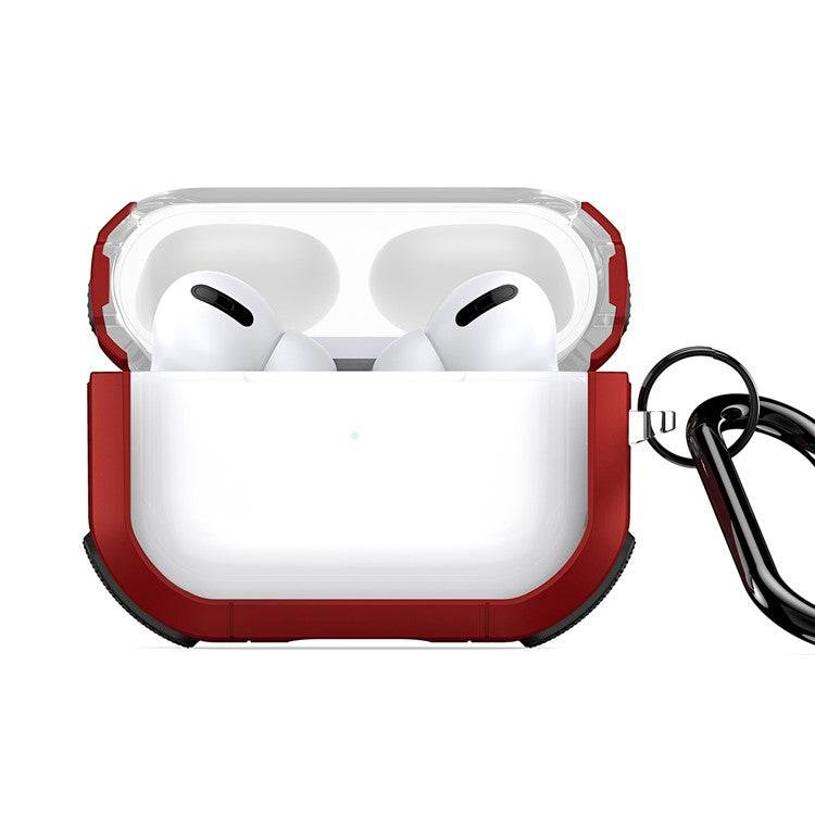 DUX DUCIS PECD Series for Apple AirPods Pro Protective Cover Portable Earphone Case - Red