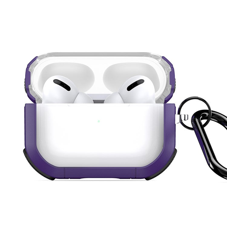 DUX DUCIS PECD Series for Apple AirPods Pro Protective Cover Portable Earphone Case - Purple