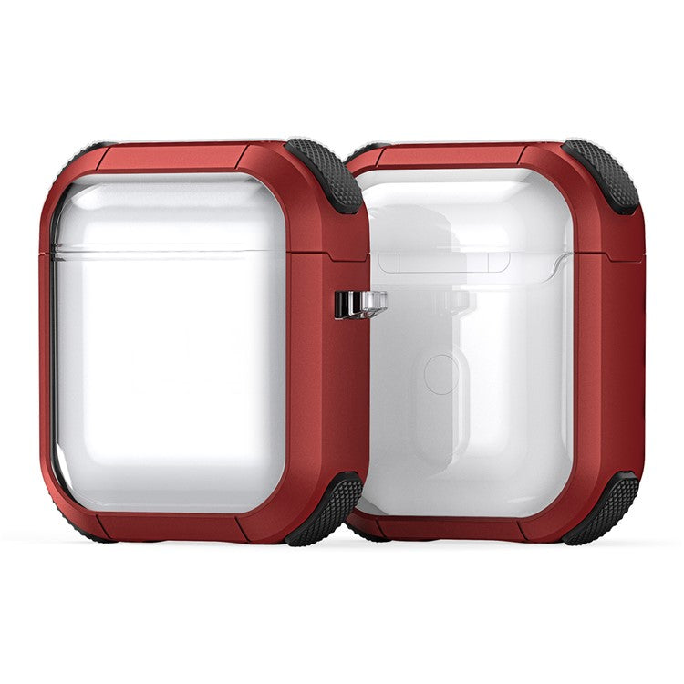 DUX DUCIS PECD Series for Apple AirPods with Charging Case (2016) / (2019) / AirPods with Wireless Charging Case (2019) Protective Cover - Red