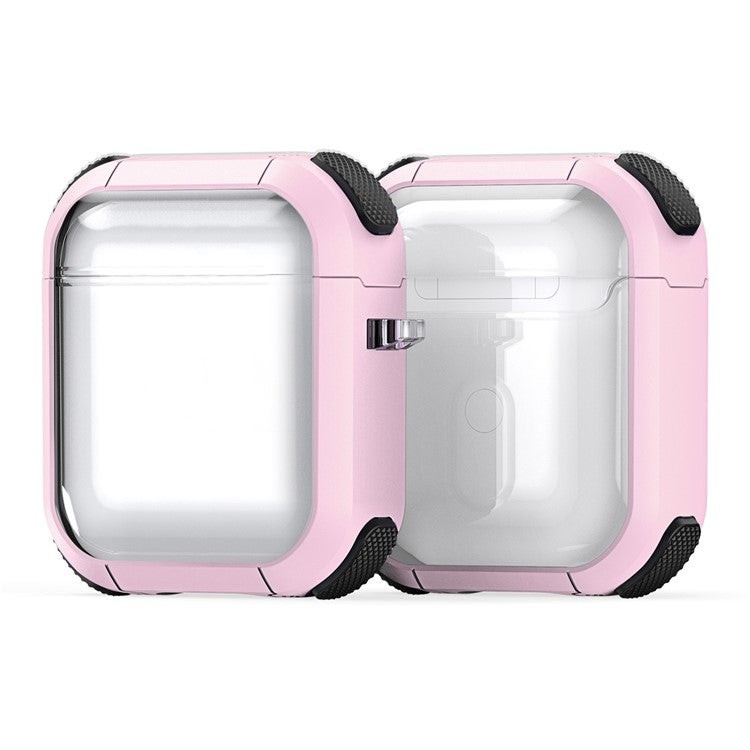 DUX DUCIS PECD Series for Apple AirPods with Charging Case (2016) / (2019) / AirPods with Wireless Charging Case (2019) Protective Cover - Pink