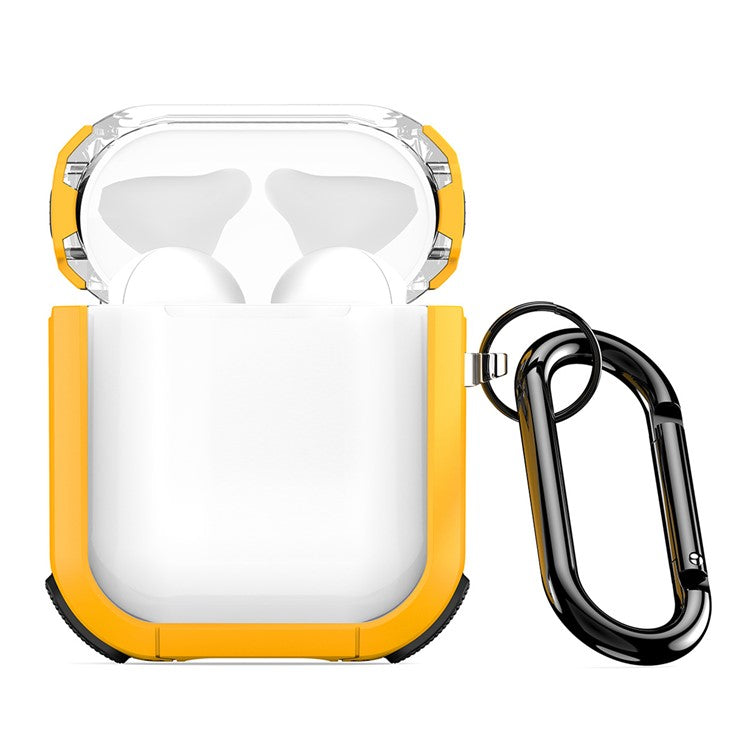 DUX DUCIS PECD Series for Apple AirPods with Charging Case (2016) / (2019) / AirPods with Wireless Charging Case (2019) Protective Cover - Yellow