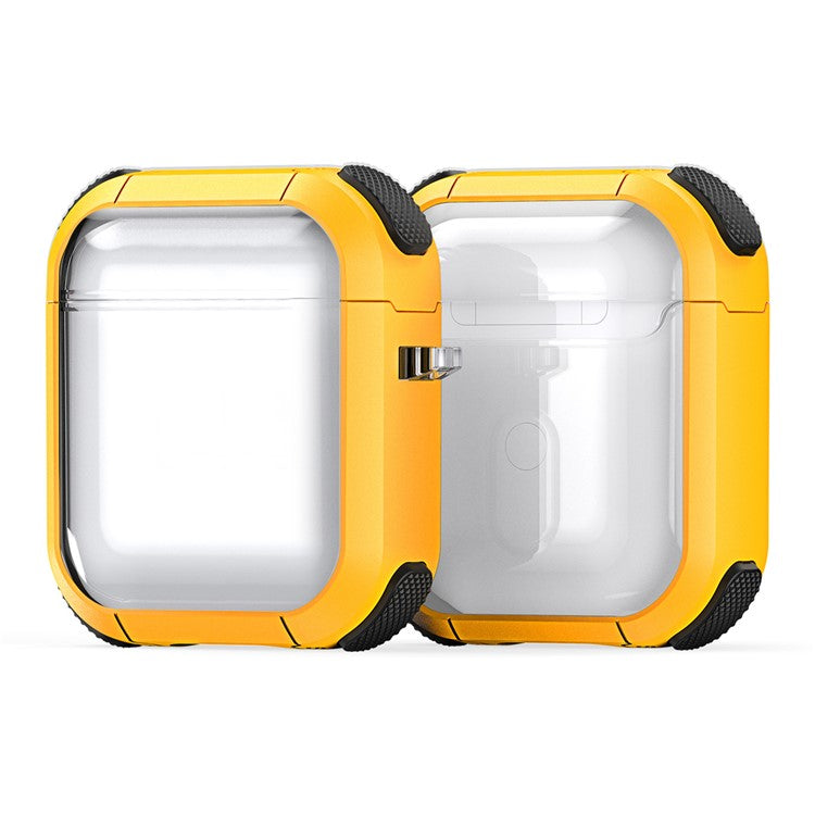 DUX DUCIS PECD Series for Apple AirPods with Charging Case (2016) / (2019) / AirPods with Wireless Charging Case (2019) Protective Cover - Yellow