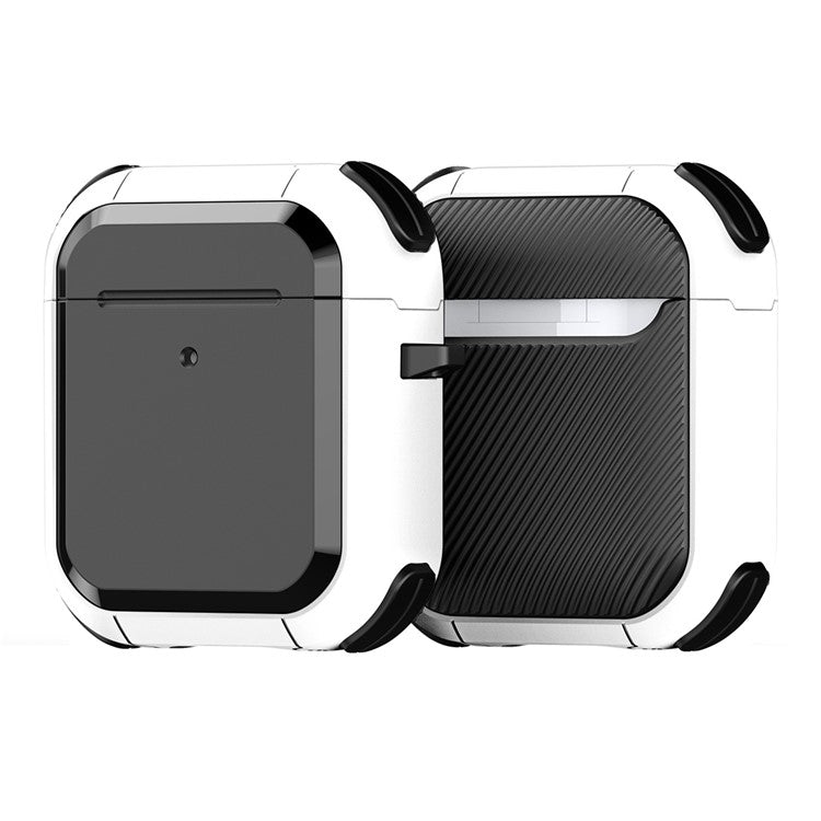 DUX DUCIS PECA Series for Apple AirPods with Charging Case (2016) / (2019) / AirPods with Wireless Charging Case (2019) Shockproof Cover - White