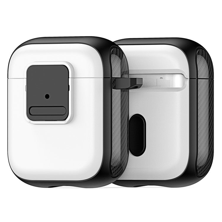 DUX DUCIS PECJ Series for Apple AirPods with Charging Case (2016) / (2019) / AirPods with Wireless Charging Case (2019) Earphone Cover - White