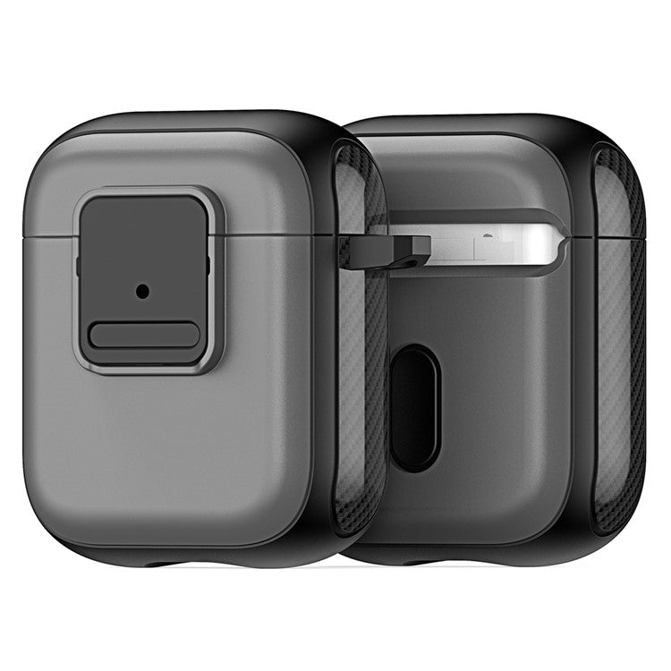 DUX DUCIS PECJ Series for Apple AirPods with Charging Case (2016) / (2019) / AirPods with Wireless Charging Case (2019) Earphone Cover - Grey