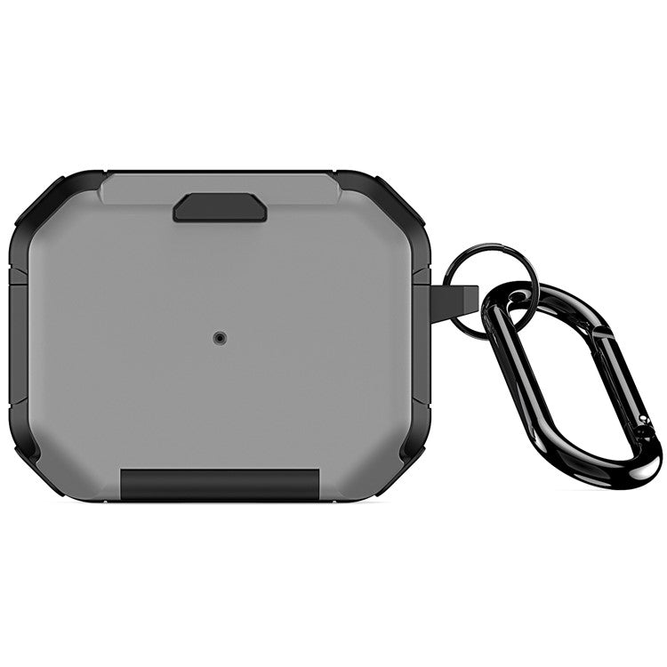 DUX DUCIS PECF Series for Apple AirPods Pro Protective Cover PC+TPU Carrying Case with Keychain - Grey