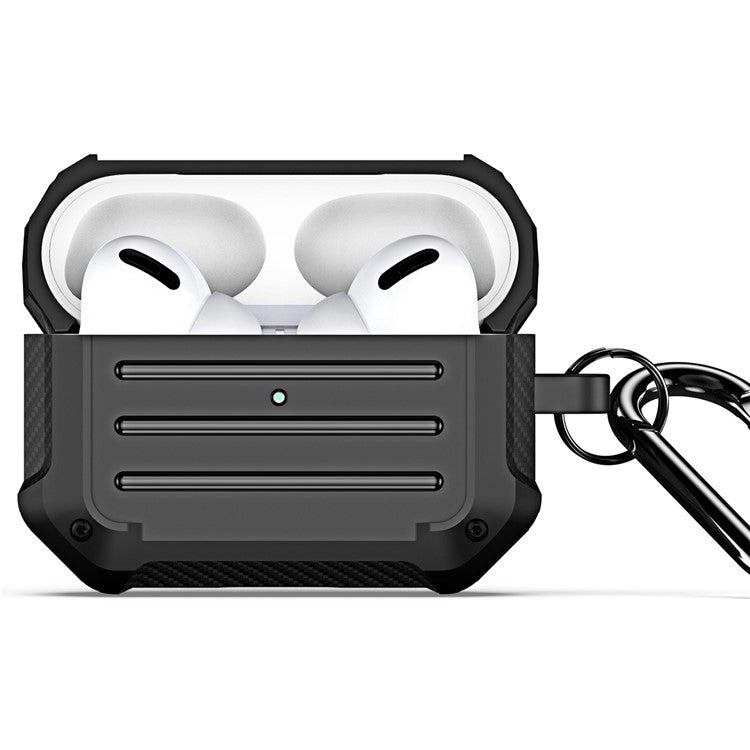 DUX DUCIS PECE Series for Apple AirPods Pro 2 Earphone Case Full-Body Rugged Protective Cover - Black