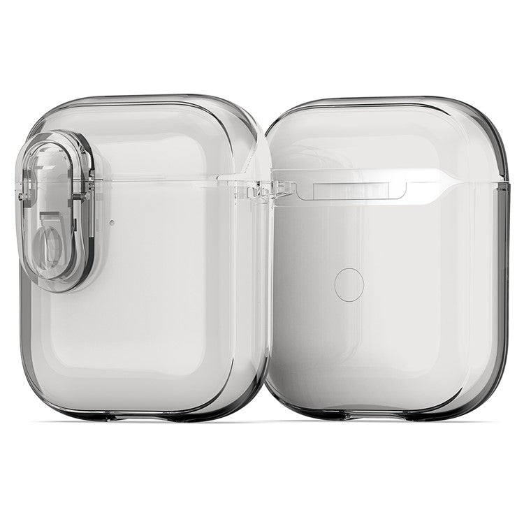 DUX DUCIS PECL Series for Apple AirPods with Charging Case (2016) / (2019) / AirPods with Wireless Charging Case Earphone Cover - Grey