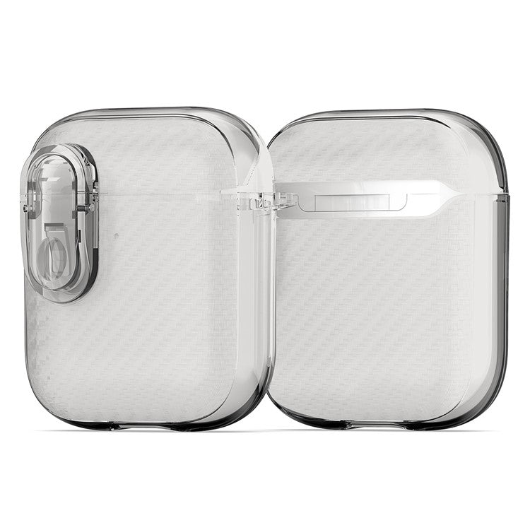 DUX DUCIS PECK Series for Apple AirPods with Charging Case (2016) / (2019) / AirPods with Wireless Charging Case (2019) Anti-drop Case - Grey