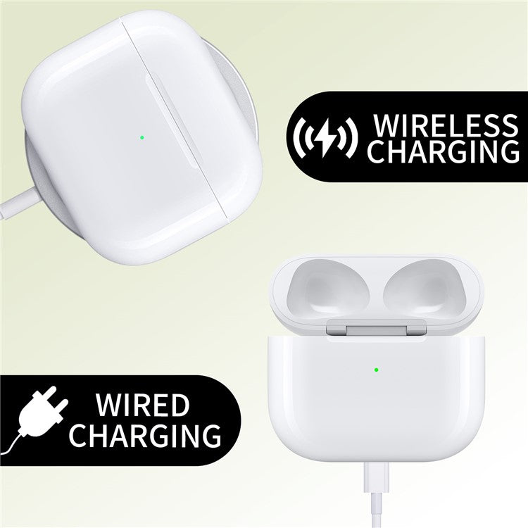 D04 For AirPods 3 Replacement Charging Bin 620mAh Wireless Charging Case (8-Pin Charging Port)