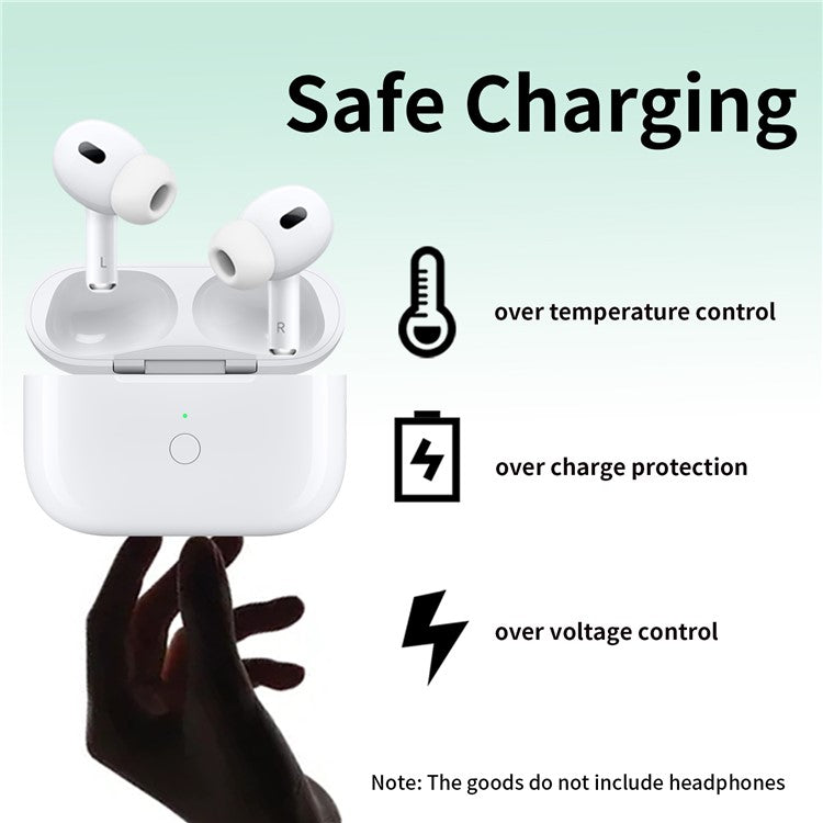 A003P For AirPods Pro 2 / AirPods Pro Bluetooth 680mAh Replacement Charging Case (USB-C Charging Port)