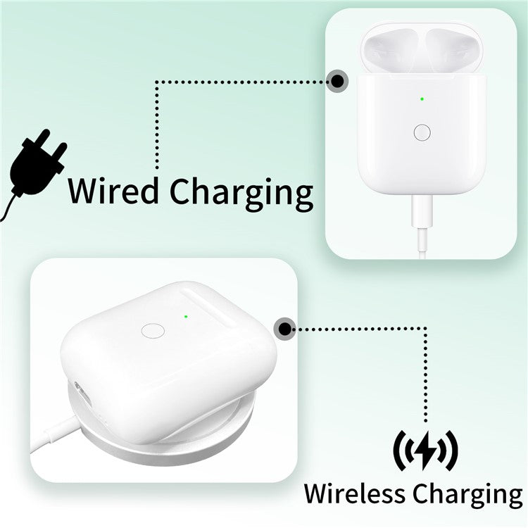 A0102 550mAh Wireless Charging Bin for Apple Airpods with Wireless Charging Case (2019) / Airpods with Charging Case (2019) (2016) (USB-C Port)