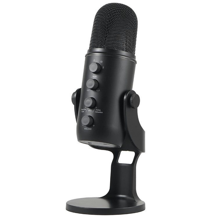 SM-20 Professional Noise Reduction Desktop Microphone USB Condenser Mic for Video Conference