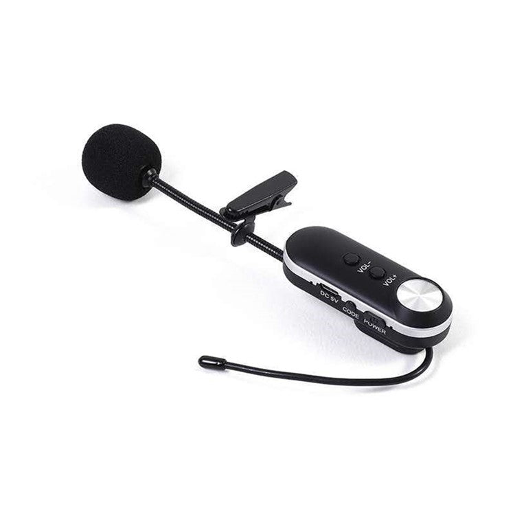 PRO-4C Wireless Lavalier Microphone Outdoor Portable 1 to 4 UHF Microphone Set with Receiver