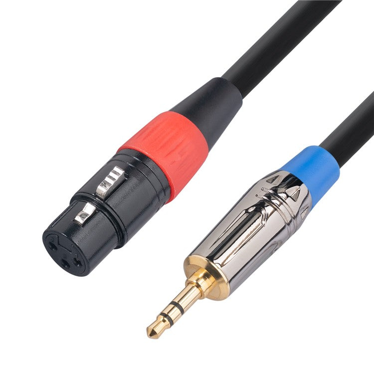 TC194BUXK107-03 0.3m 3.5mm Male to XLR 3Pin Female Adapter Converter Cable