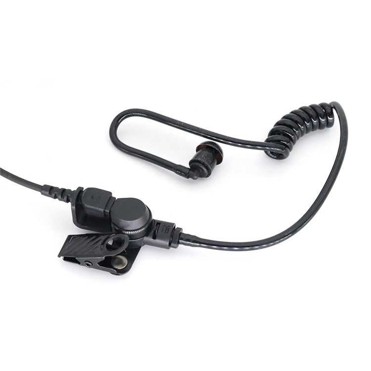 Walkie Talkie Radio 7.1mm Acoustic Air Tube Agent Security Earphone Microphone Earbud