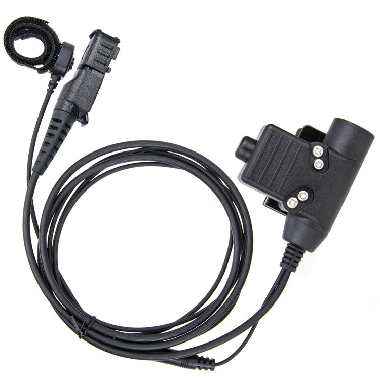 U94 PTT Finger Microphone Adapter for Motorola Xir P6600 / P6620 / DP2400 / MTP3250 / DEP550 Walkie Talkie