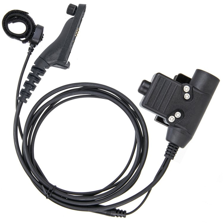 U94 PTT High Strength Finger Microphone Adapter for Motorola Xir P8268 / P8668 / DP4400 / DP4800 Walkie Talkie