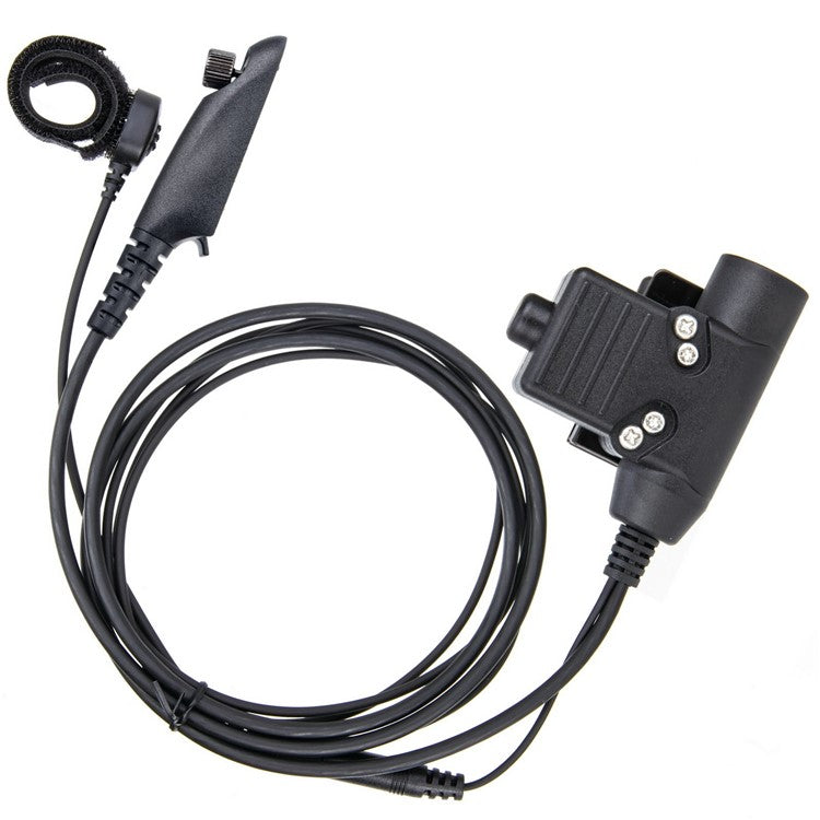 U94 PTT Finger Microphone Adapter for Motorola GP140 / GP320 / GP328 / GP338 / GP380 Walkie Talkie