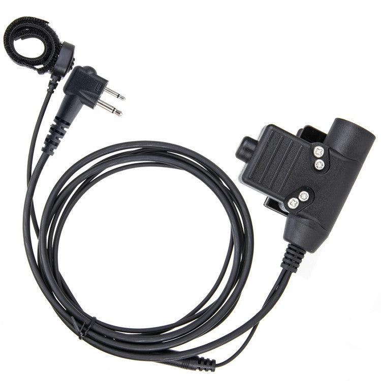 U94 PTT Finger Microphone Adapter for Motorola GP88 / GP300 / GP3688 / DEP450 / EP450 Walkie Talkie