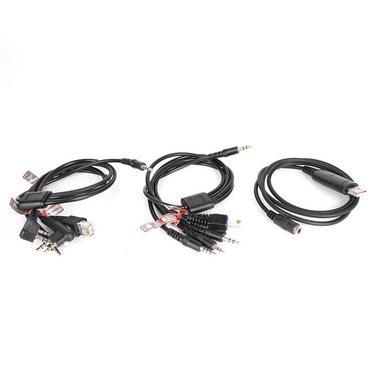 Two Way Radio 8 in 1 USB Programming Cable for Motorola / Puxing / Baofeng / Wouxun / Kenwood Car Radio