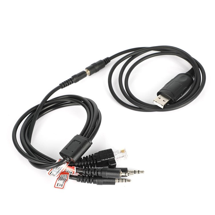 Two Way Radio 8 in 1 USB Programming Cable for Motorola / Puxing / Baofeng / Wouxun / Kenwood Car Radio