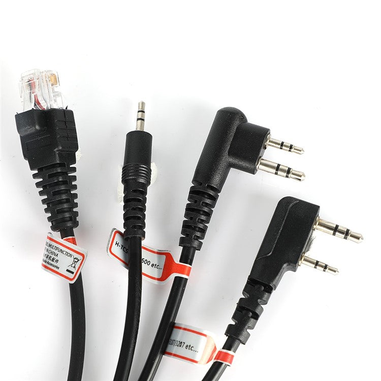 Two Way Radio 8 in 1 USB Programming Cable for Motorola / Puxing / Baofeng / Wouxun / Kenwood Car Radio