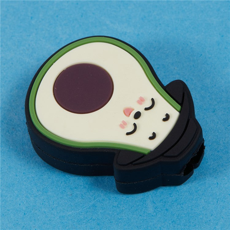 Cute Cartoon Data Cable Protector Prevent Breakage Charging Cord Saver Silicone Case - Style F