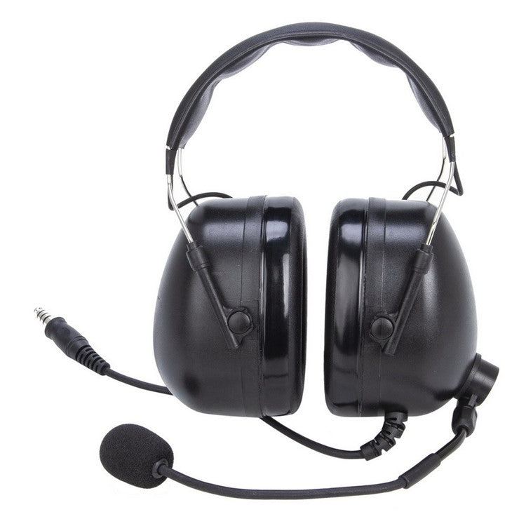 For Hytera PD708 / PD752 / PD752G / PD780 / PD780G Aviation Pilot Headphone Two Way Radio Headset with U94 PTT Adapter