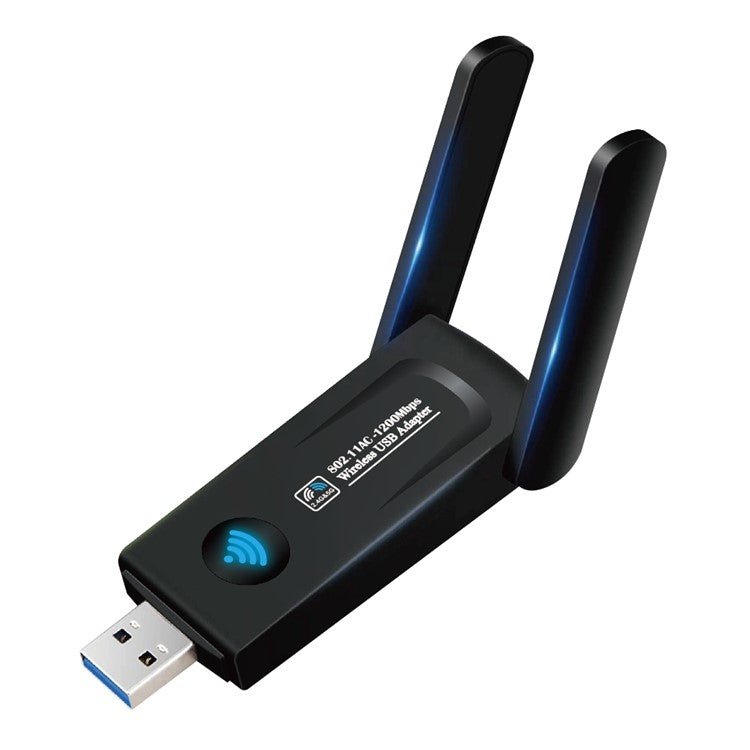 RE-1202 1200M USB3.0 Network Card 2.4G / 5G Dual Band WiFi Transmitter Receiver Adapter