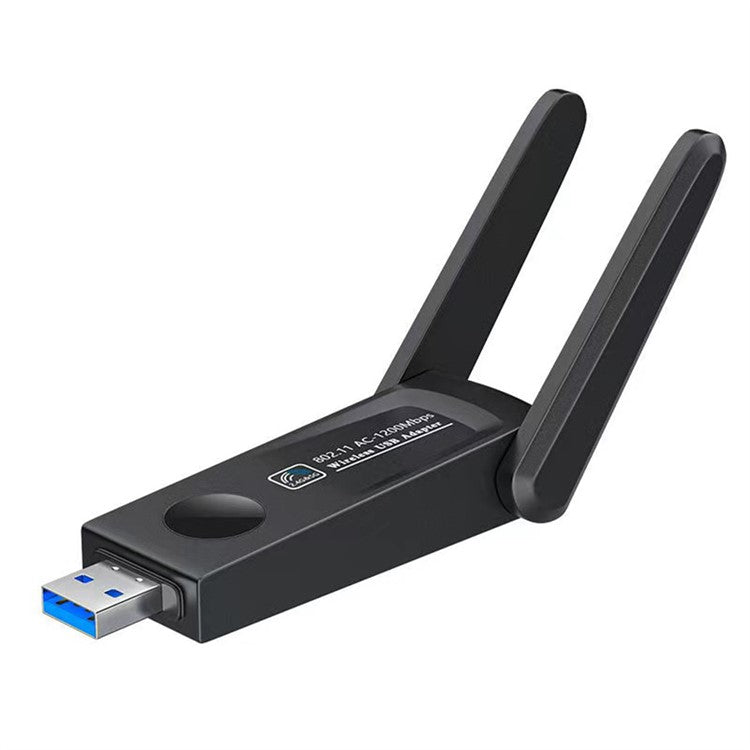 RE-1202 1200M USB3.0 Network Card 2.4G / 5G Dual Band WiFi Transmitter Receiver Adapter