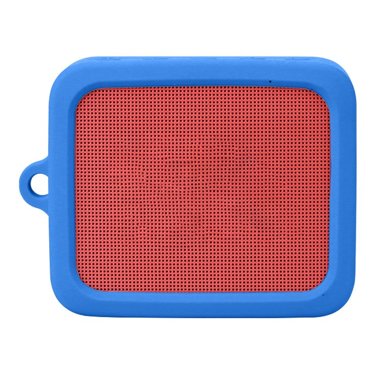 For JBL GO ESSENTIAL Portable Speaker Sleeve Silicone Case Cover - Blue