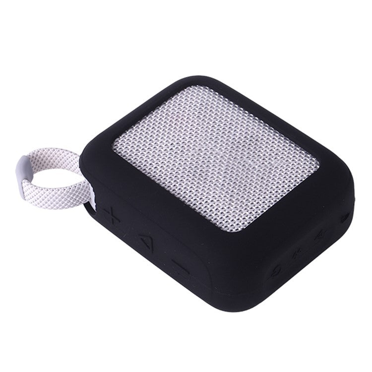 Silicone Case for JBL Go 4 Portable Speaker Sleeve Drop Protection Cover - Black