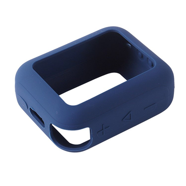 Silicone Case for JBL Go 4 Portable Speaker Sleeve Drop Protection Cover - Navy Blue