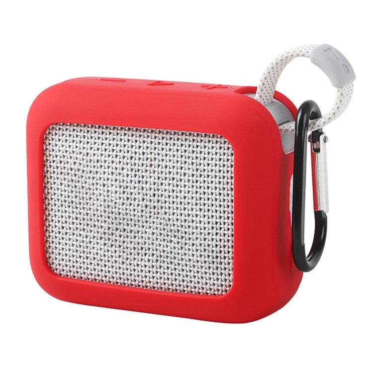 Silicone Case for JBL Go 4 Portable Speaker Sleeve Drop Protection Cover - Red