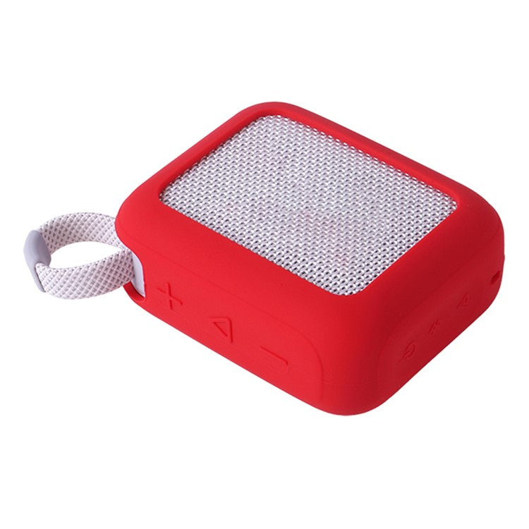 Silicone Case for JBL Go 4 Portable Speaker Sleeve Drop Protection Cover - Red