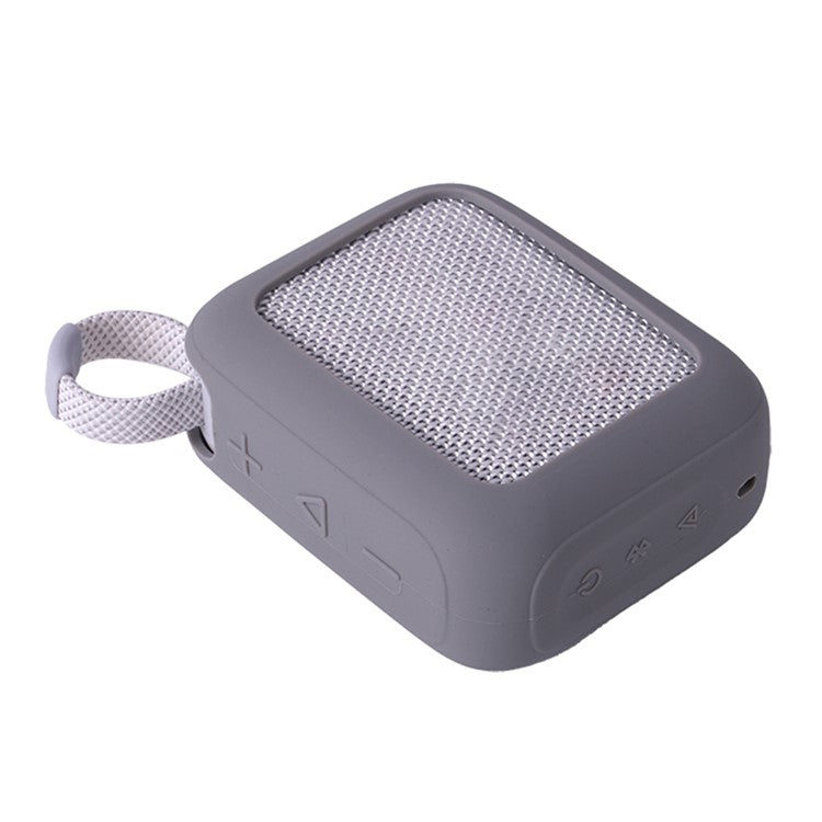 Silicone Case for JBL Go 4 Portable Speaker Sleeve Drop Protection Cover - Grey