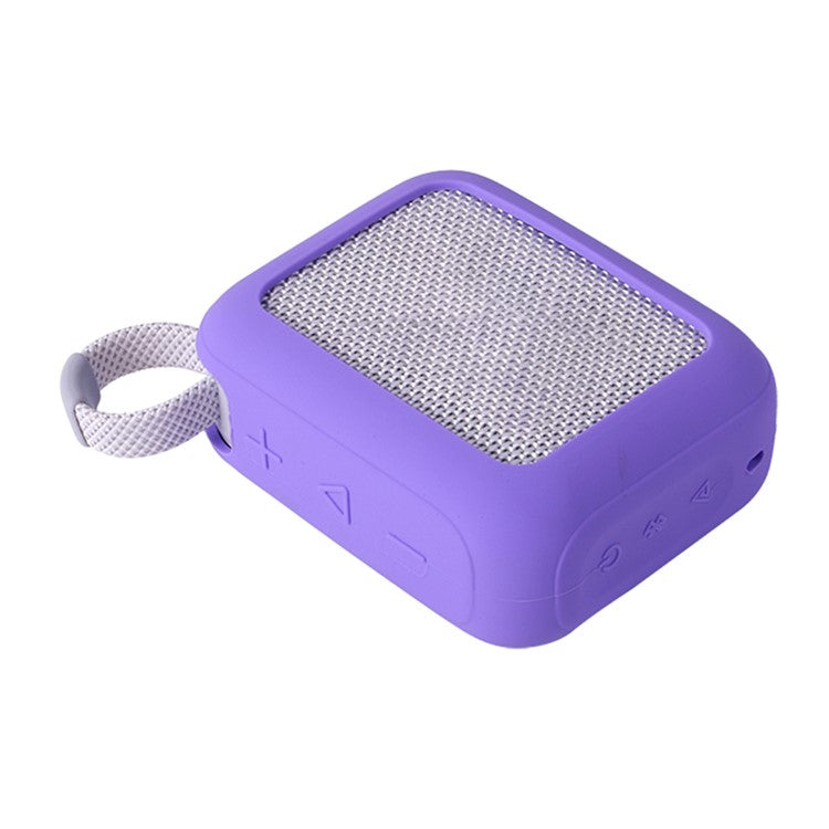 Silicone Case for JBL Go 4 Portable Speaker Sleeve Drop Protection Cover - Purple