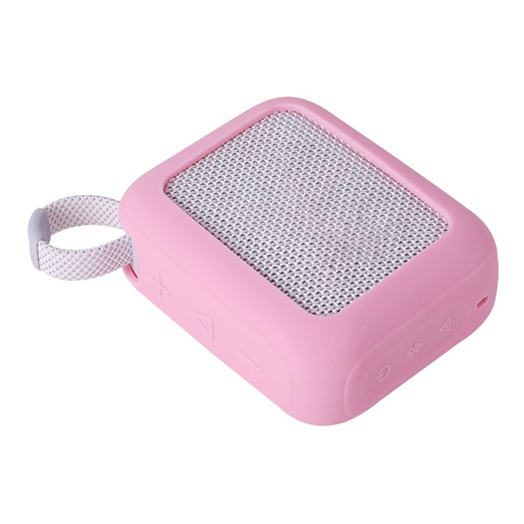 Silicone Case for JBL Go 4 Portable Speaker Sleeve Drop Protection Cover - Pink