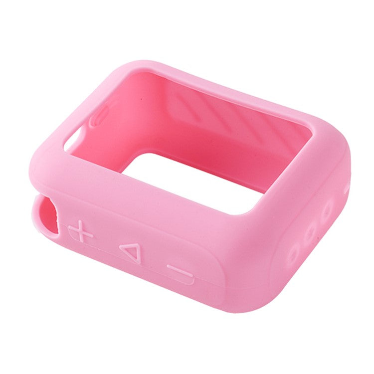 Silicone Case for JBL Go 4 Portable Speaker Sleeve Drop Protection Cover - Pink