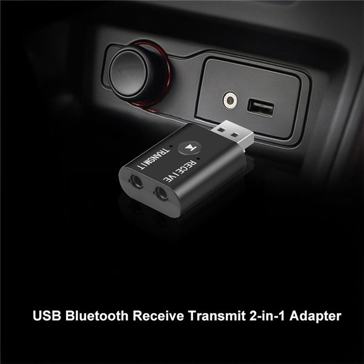 YET-TR6 USB Bluetooth Transmitter Receiver 2 in 1 Adapter