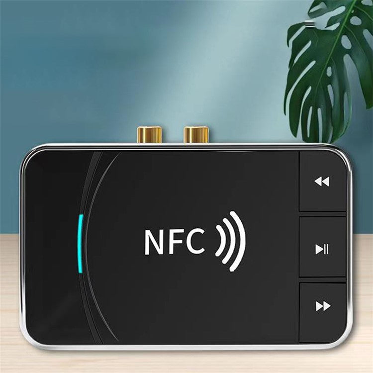 NFC Bluetooth Receiver AUX 3.5mm RCA Jack USB Smart Playback Stereo Audio Wireless Adapter Dongle